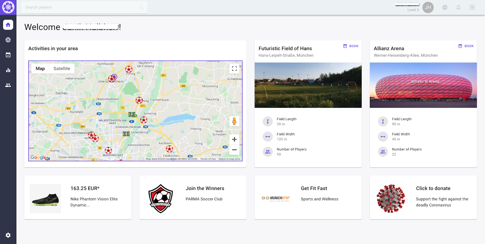 Soccer Evolved Homepage